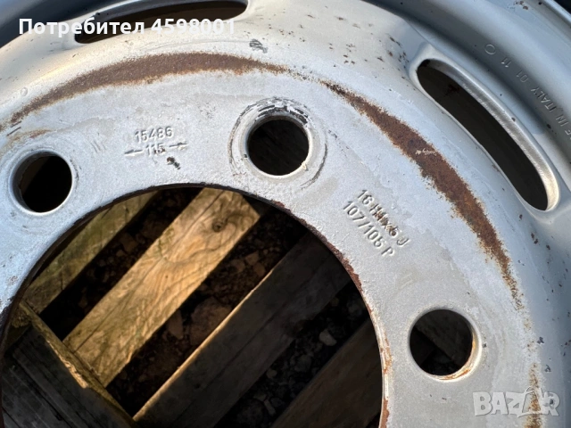 2бр.Джанти+Гуми 16цола 6x170 за ДВОЙНА ГУМА Iveco Daily(2000-2025), снимка 13 - Гуми и джанти - 53754025