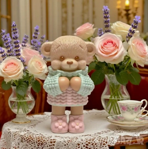 Молд мече с пуловер и ботуши (9), снимка 4 - Форми - 53562799