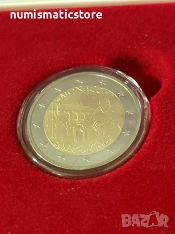 Монако 2017 – 2 евро - 200 години от създаването на Княжеската рота на карабинерите PROOF, снимка 5 - Нумизматика и бонистика - 50866081