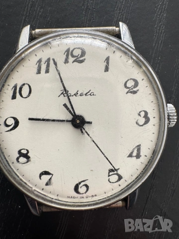 5 винтидж механични часовника – СССР и Швейцария, снимка 5 - Мъжки - 53535286