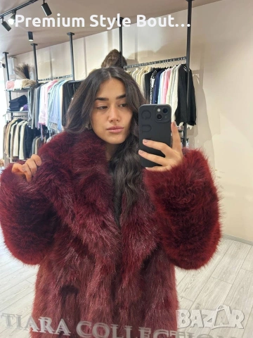 Пухено палто , снимка 9 - Палта, манта - 53615298