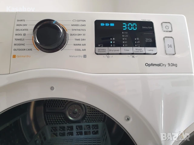9Kg Сушилня Samsung Термопомпа 12м Гаранция Самсунг, снимка 2 - Сушилни - 51076883