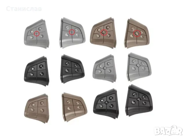 Mercedes B-Class W245 Pre-Face Капачета за волан с основа , снимка 4 - Части - 50250386