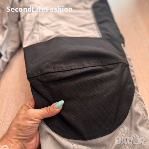 Мотоциклетни панталони Cordura, наколенки, размер XL, сиво-черни, мъжки мото панталон , снимка 5 - Панталони - 52194048