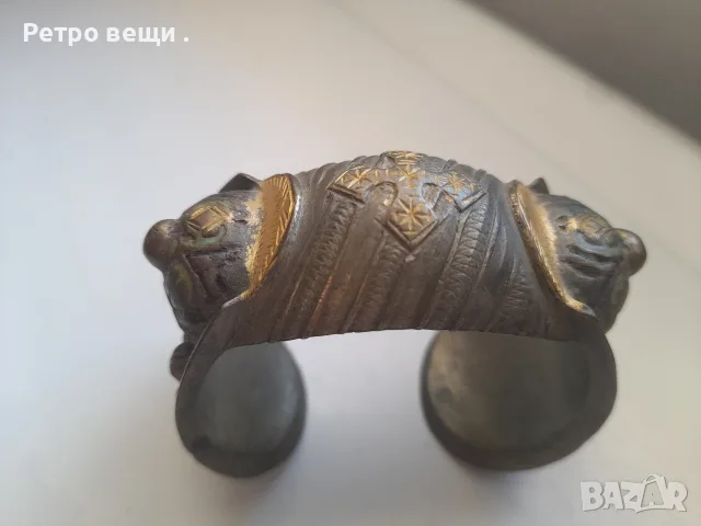 Рогатка със позлата., снимка 4 - Антикварни и старинни предмети - 55966835