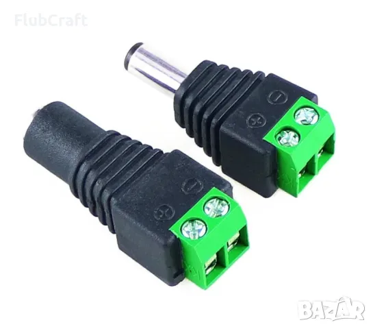 DC Конектор – 5.5*2.1mm M / F