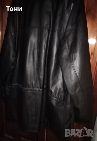 DANIEL HECHTER PARIS Оригинал Ново Мъжко Модерно Зимно Яке от Естествена Кожа L , снимка 10 - Якета - 51924325