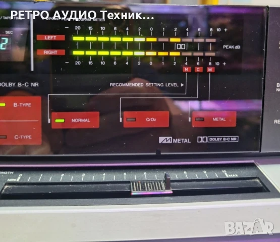 3 head касетен дек -  легендарното "пиано" на Aiwa, mod. F660

, снимка 10 - Декове - 50469021