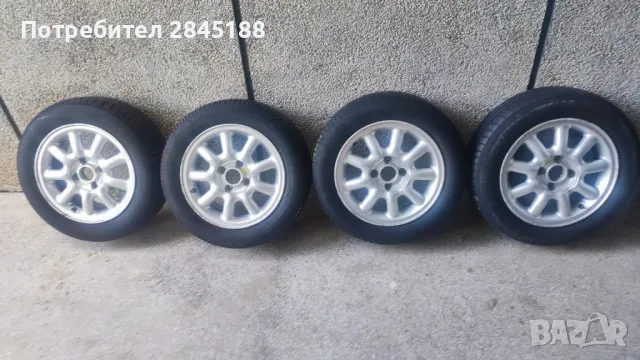 Продавам 4 алуминиеви джанти с летни гуми., снимка 1