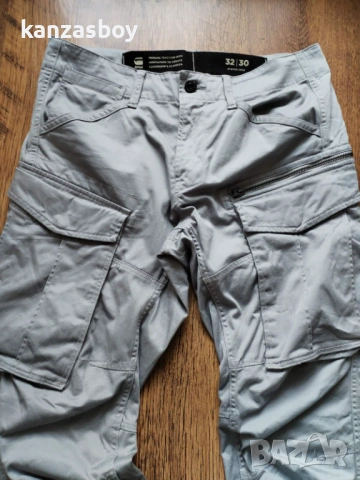 g-star Rovic Zip 3D Regular Tapered Pants Grey - страхотен мъжки панталон НОВ БЕЗ ЕТИКЕТИ 32, снимка 7 - Спортни дрехи, екипи - 53564479