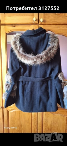 вълнено палто, снимка 3 - Палта, манта - 53090911