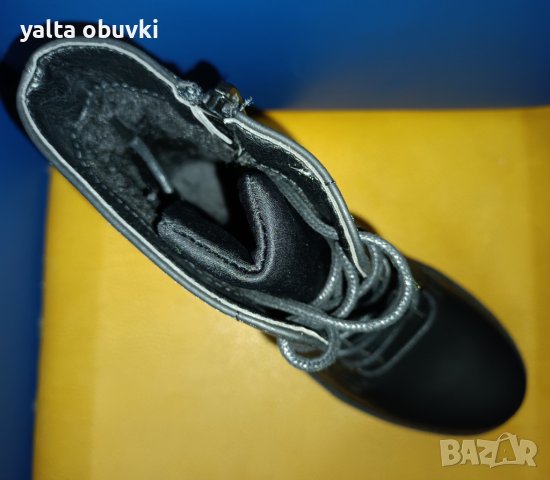 Дамски кубинки abc-859, снимка 5 - Дамски боти - 38952687