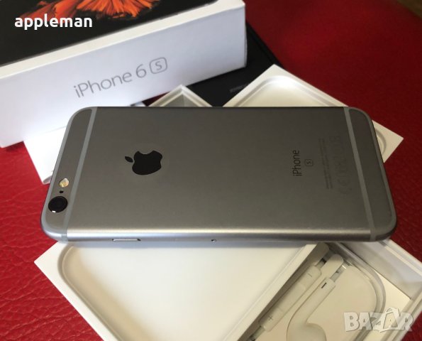 Apple iPhone 6s 32Gb Space gray  Фабрично отключен, снимка 8 - Apple iPhone - 28026513