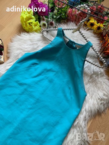 Синя рокля Н&М, снимка 2 - Рокли - 41570125