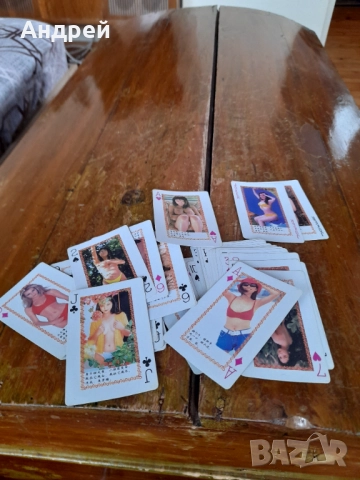 Стари Еротични карти за игра #9, снимка 3 - Карти за игра - 52079585