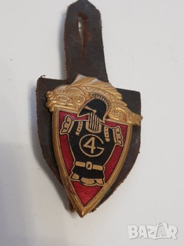 Пожарникарска френска значка, снимка 1 - Антикварни и старинни предмети - 33944538