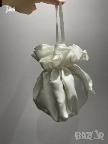 Булченска чанта с перли, снимка 3 - Чанти - 49006612