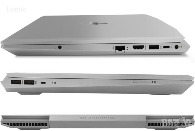 Лаптоп HP ZBook 15v G5, Intel Core i7-8750H, NVIDIA Quadro P600 (4 GB GDDR5), 15.6'' FHD IPS, снимка 4 - Лаптопи за работа - 41620939