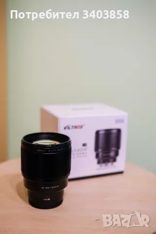 Viltrox 85 1.8F Fujifilm, снимка 2 - Обективи и филтри - 55721507