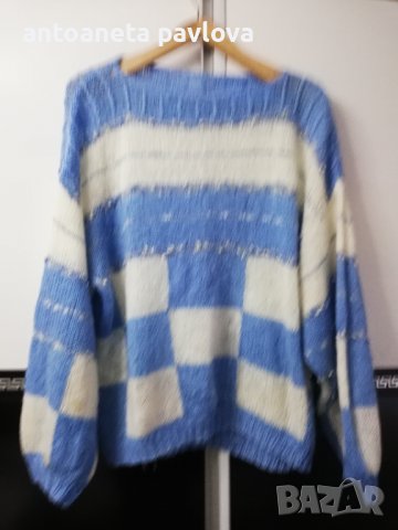 Дамски плетен пуловер, снимка 6 - Блузи с дълъг ръкав и пуловери - 38983737