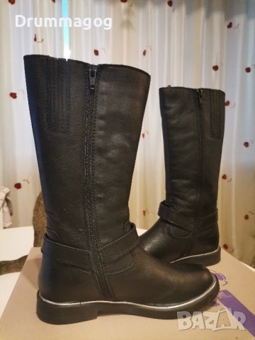 Високи ботуши естествена кожа , снимка 2 - Детски боти и ботуши - 42484913