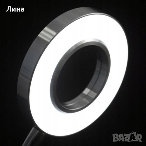 LED настолна лампа със щипка, 2 режима на светене, за бюро, снимка 7 - Настолни лампи - 41472326