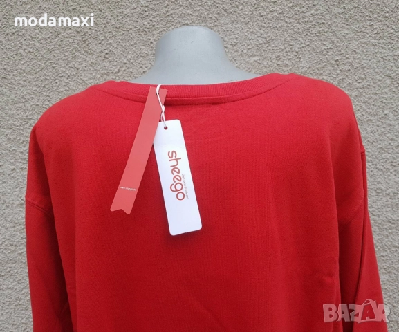 4XL и 8XL  Нови блузи Sheego  в  два размера , снимка 5 - Блузи с дълъг ръкав и пуловери - 52728994
