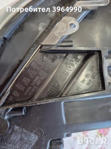 Кристален Оригинален Неразличим от нов десен фар  Н7 +Н7 за Мерцедес МЛ164 , снимка 6 - Части - 52023915