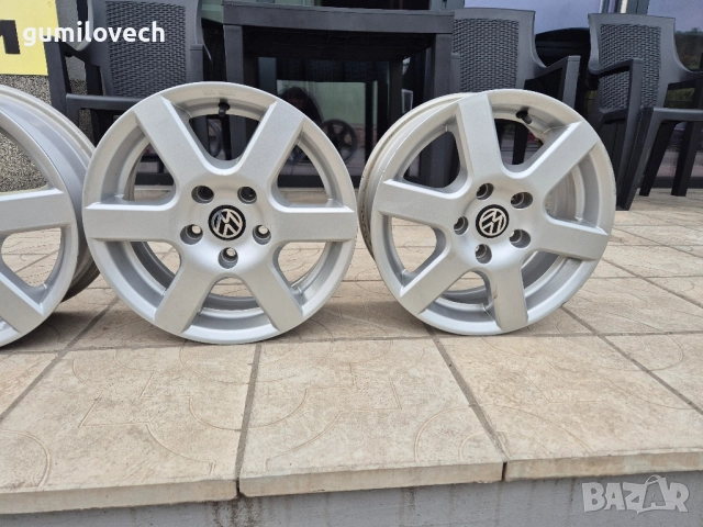 4бр.джанти Фолксваген 15 цола GERMANY , снимка 4 - Гуми и джанти - 52016065