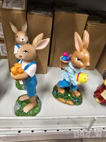 великденски фигурки зайчета , снимка 4 - Декорация за дома - 49636479