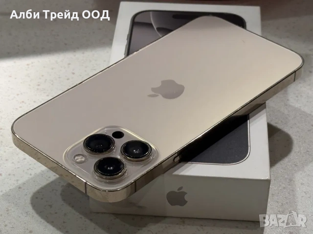 iPhone 13 Pro Max 256GB Gold – Отличен, 100% Батерия., снимка 7 - Apple iPhone - 53720139