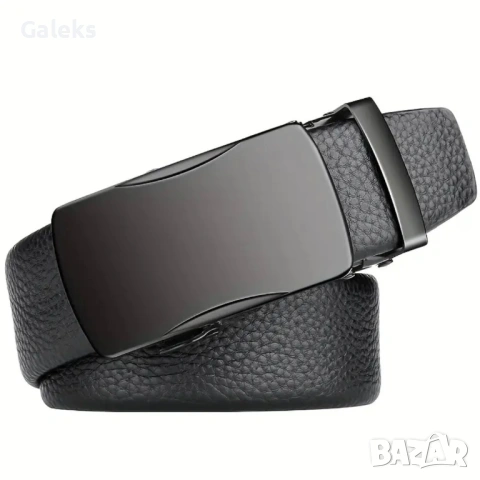 Мъжки официални колани с изчистена геометрия на катарамата в 3 версии!, снимка 10 - Колани - 53501693