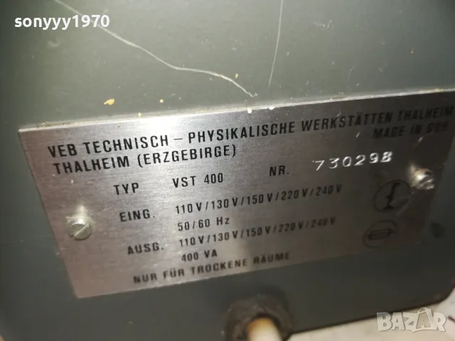 VEB VST 400 220V-110V INVERTER-ВНОС GERMANY LHD1E2309240800, снимка 17 - Друга електроника - 47326129