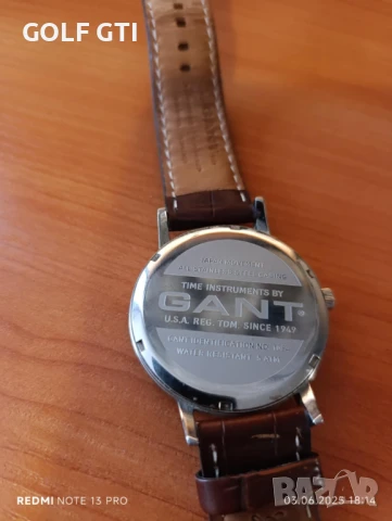 Оригинален мъжки часовник GANT, снимка 6 - Мъжки - 50538160