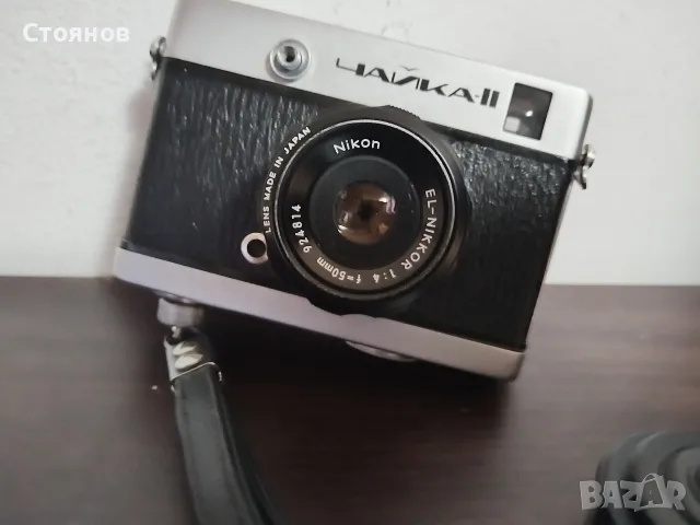 Фотоапарат ЧАЙКА II с обектив Nikon, снимка 4 - Фотоапарати - 56132904