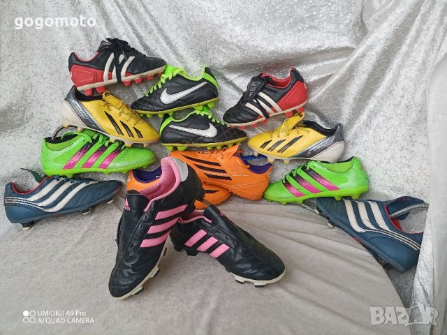 adidas® original , N- 32 - 33, черните футболни обувки бутонки, калеври,GOGOMOTO.BAZAR.BG® + ПОДАРЪ, снимка 14 - Детски маратонки - 39724265