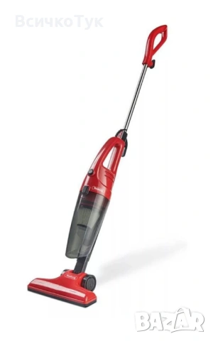 ✨Прахосмукачка вертикална и ръчна 2в1 Rosberg R51001A, 600W, 0.8 литра, Циклон, Без торба