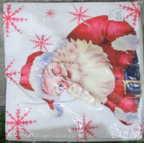 Коледни декоративни калъфки за възглавници – 7 уникални празнични дизайна, 45×45 см - 6бр в комплект, снимка 11 - Други - 52134076