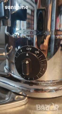 Made in ITALY * ХРОМ * Профисионална Кафемелачка Macap M4T таймер 58мм, снимка 9 - Кафемашини - 53623932