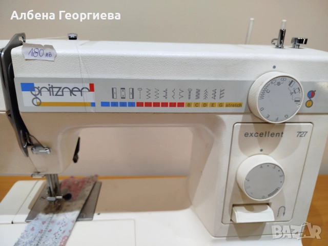 Битова шевна машина GRIZNEE EXCELLENT 727, снимка 3 - Шевни машини - 52720980