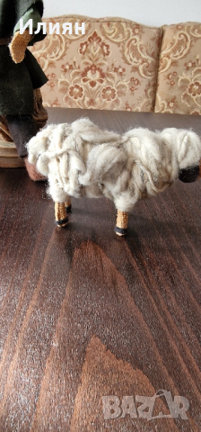 Стари ръчно изработени фигури за Рождество Христово. , снимка 4 - Антикварни и старинни предмети - 44834193