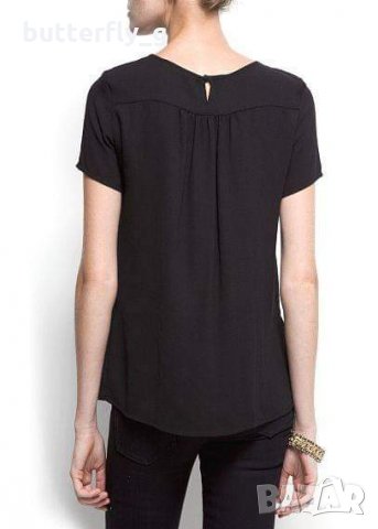 MANGO нов топ с шипчета XS/S, снимка 3 - Корсети, бюстиета, топове - 36008013