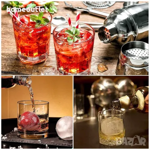 К-т форми за лед FYLINA ICE CUBE TRAYS HK03002-BLK (X0011JX8WJ), снимка 7 - Форми - 47542846