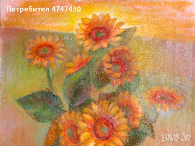 Елка Найденова картина маслени бои натюрморт, снимка 7 - Картини - 53647163