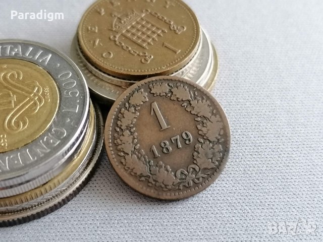 Монета - Австро-Унгария - 1 кройцер | 1879г., снимка 1 - Нумизматика и бонистика - 35998386