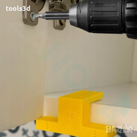 Приспособление за монтаж на кухненски вратички, снимка 3 - Други инструменти - 52015007