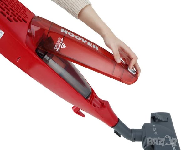 Hoover SB 02 Scopa Elettrica senza Sacco Syrene, Rosso, снимка 5 - Прахосмукачки - 40693333