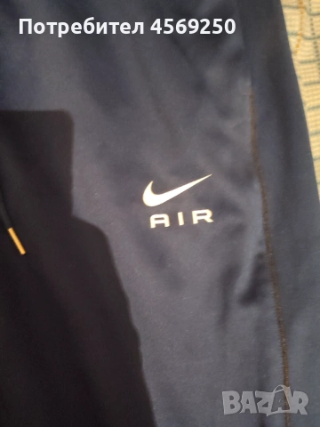 Nike Air спортен панталон – нов, тъмносин, оригинален размер L, снимка 2 - Панталони - 53787980