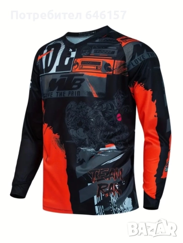 Горнище за мотокрос, снимка 3 - Спортни дрехи, екипи - 51787319