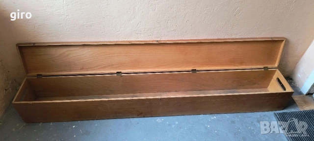 Стар голям дървен сандък от втората световна война , снимка 9 - Антикварни и старинни предмети - 51402636